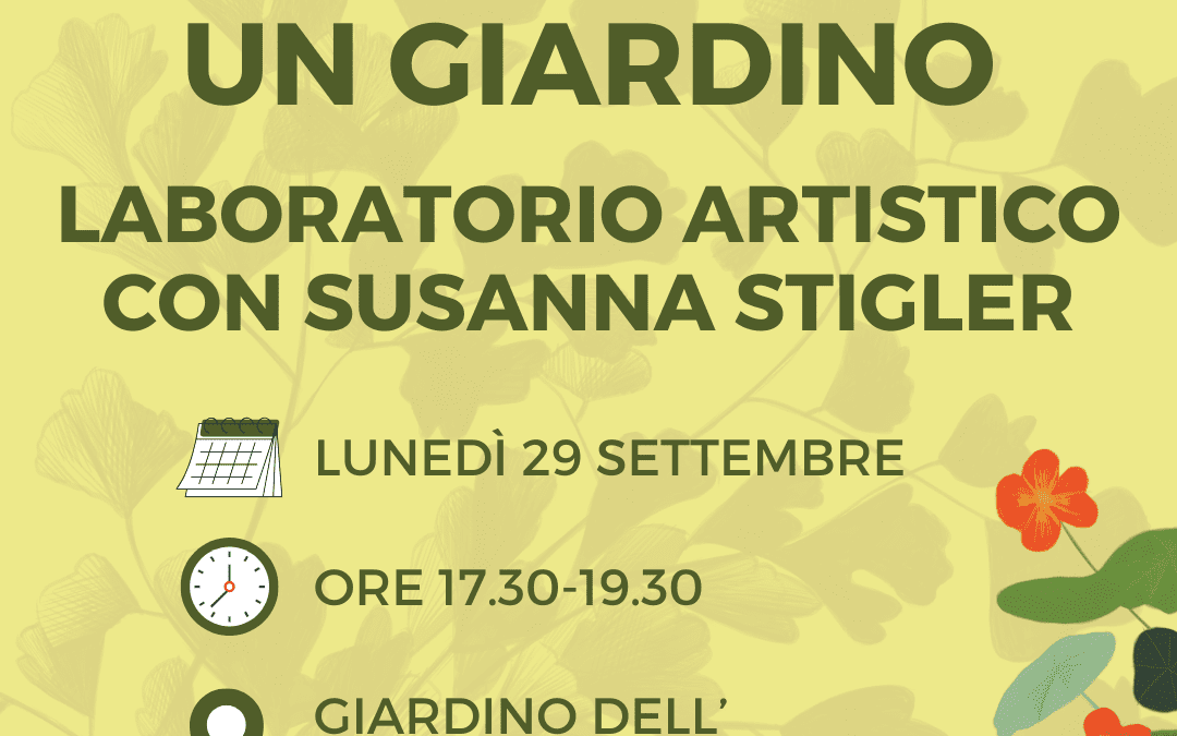 La mente è come un giardino – Laboratorio artistico