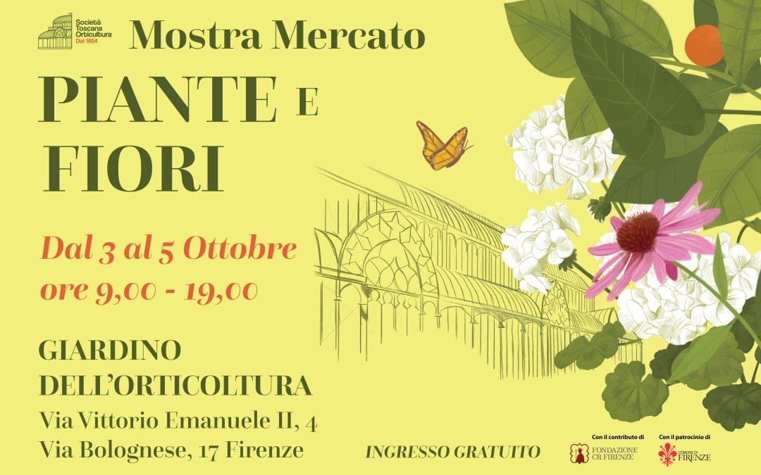 Mostra Autunnale di Firenze – Da Venerdì 3 a Domenica 5 Ottobre 2025